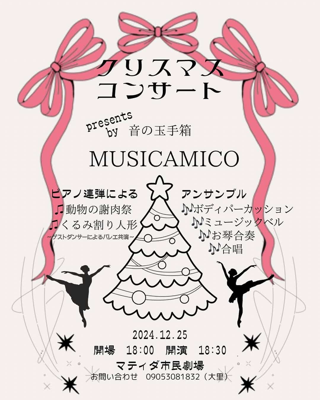 宮古島「クリスマスコンサート」開催！～MUSICAMICO